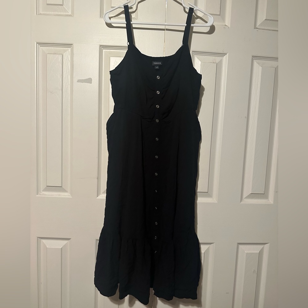 Black Midi Dress